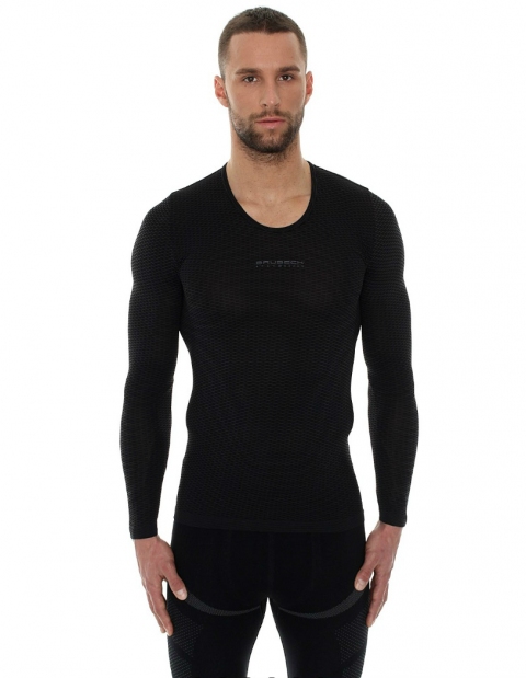 Термобелье Brubeck - мужская сорочка Base Layer с длинным рукавом -Интернет-магазин термобелья Brubeck.